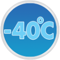 Minimum Service Temperature -40°C